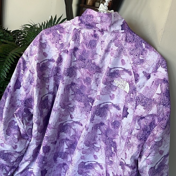 Brand New The North Face Hydrenaline Purple Zippered Pullover Windbreaker Jacket - Picture 10 of 16
